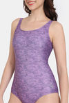 Zelocity Padded Slip-On Maillot - Chinese Violet — thumbnail 5